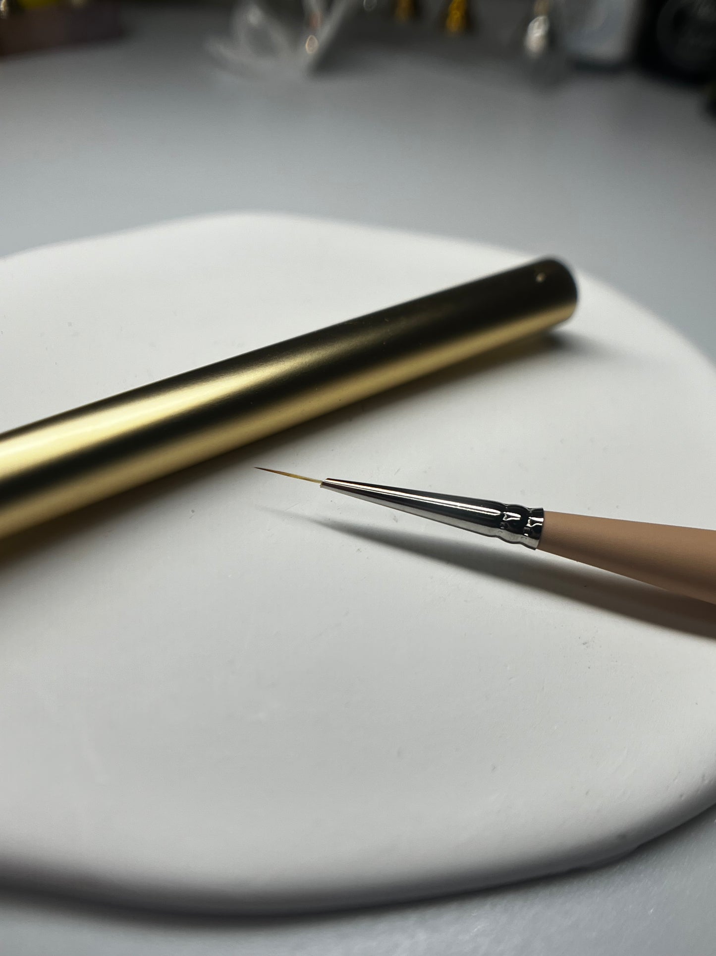 マットゴールド ブラシキャップ