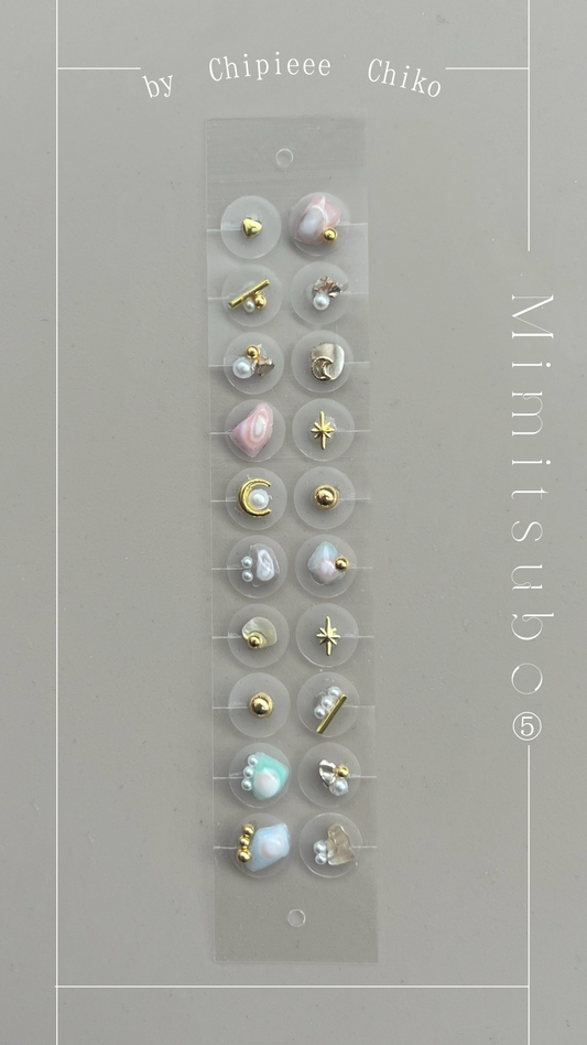 Mimitrsbo jewelry by Chiko 5＋parts 20pieces